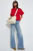 Red Trapunto Stitch Sofia Shirt sold by Tuckernuck