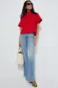 Red Trapunto Stitch Sofia Shirt sold by Tuckernuck