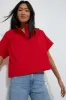 Red Trapunto Stitch Sofia Shirt sold by Tuckernuck