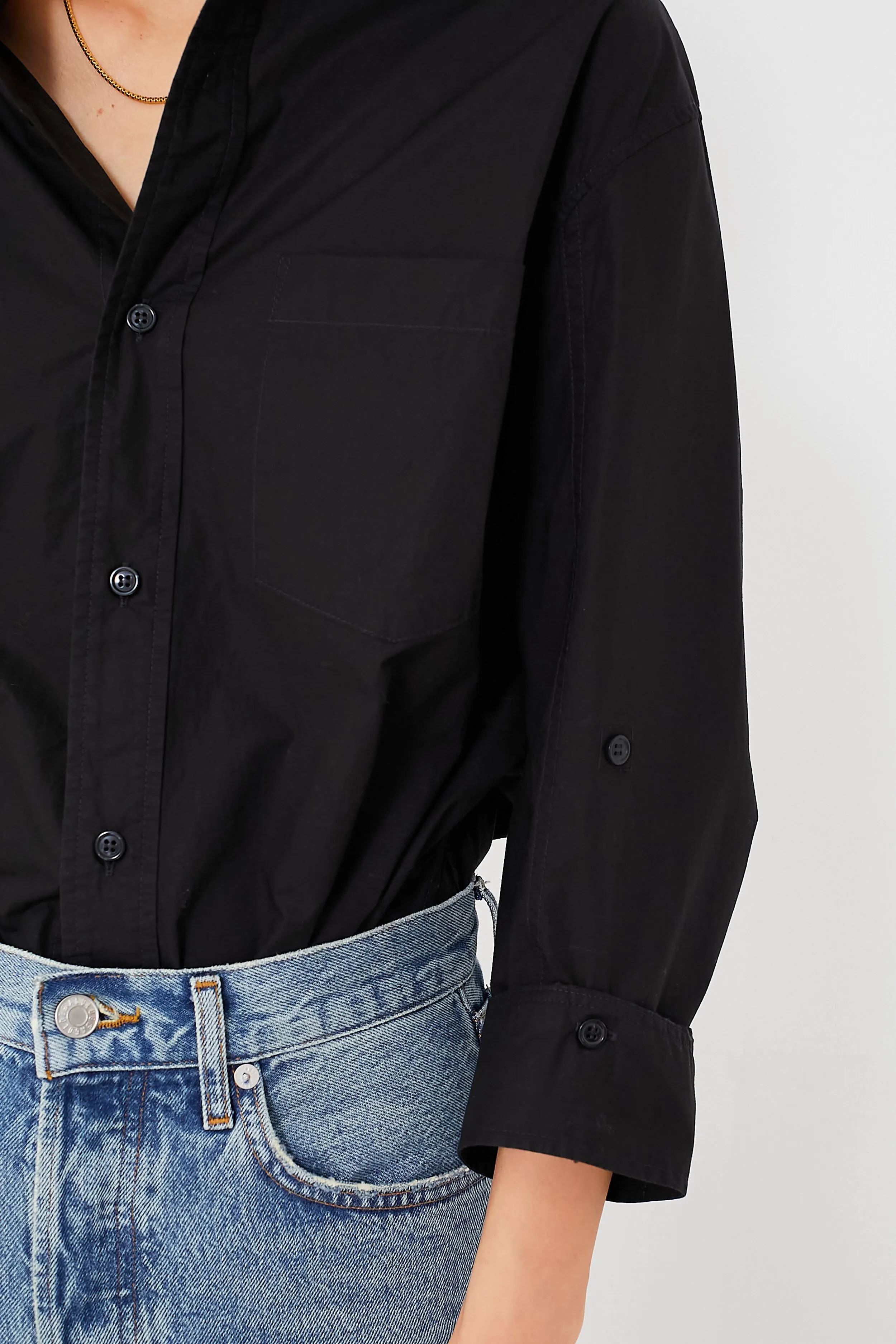 Black Kayla Shirt sold by Tuckernuck product image thumbnail 5