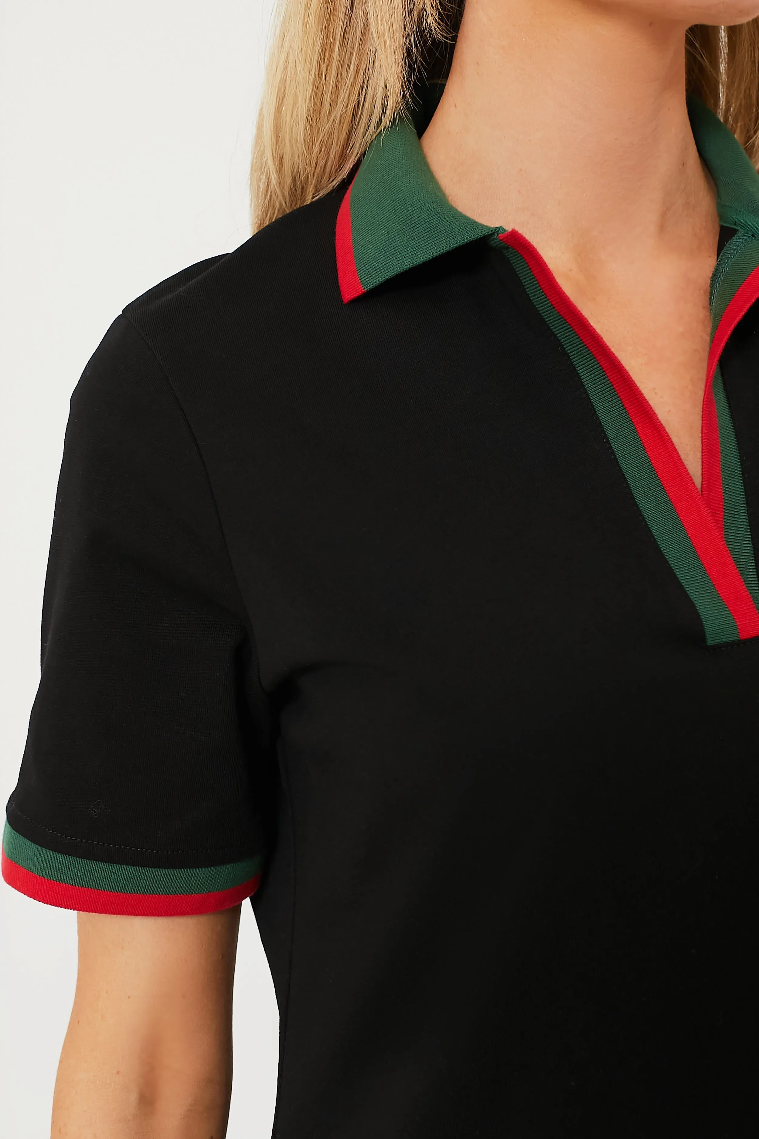 Black Hutton Polo Dress sold by Tuckernuck product image thumbnail 5