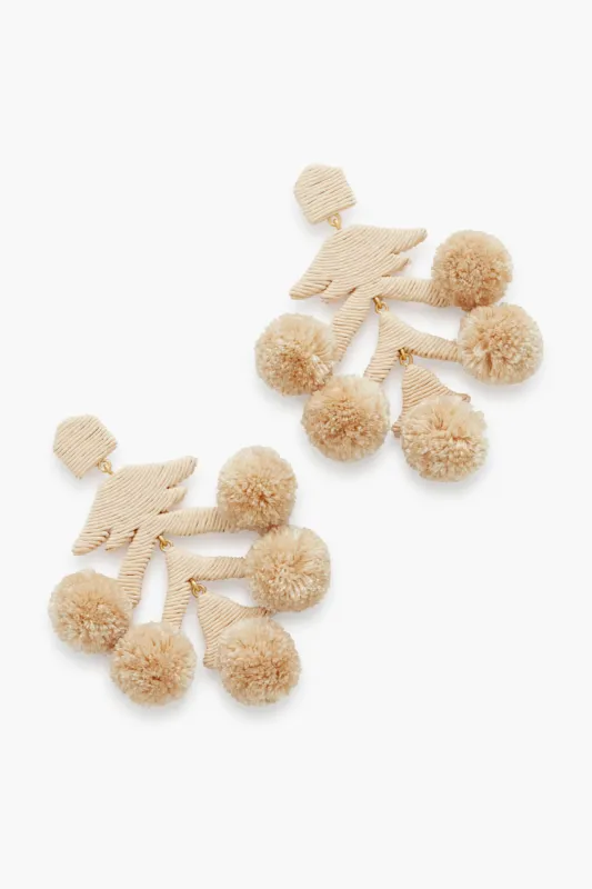 Raffia Jasmine Earrings sold by Tuckernuck