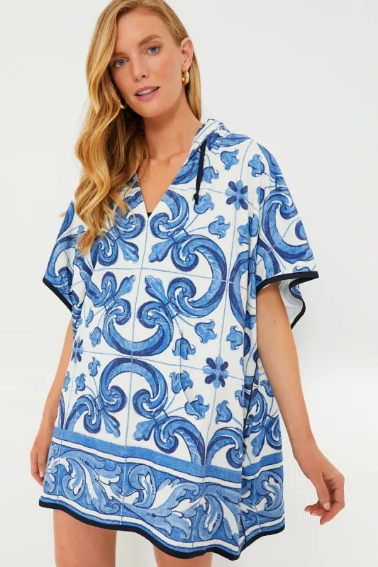 Majolica Terrycloth Coverup sold by Tuckernuck