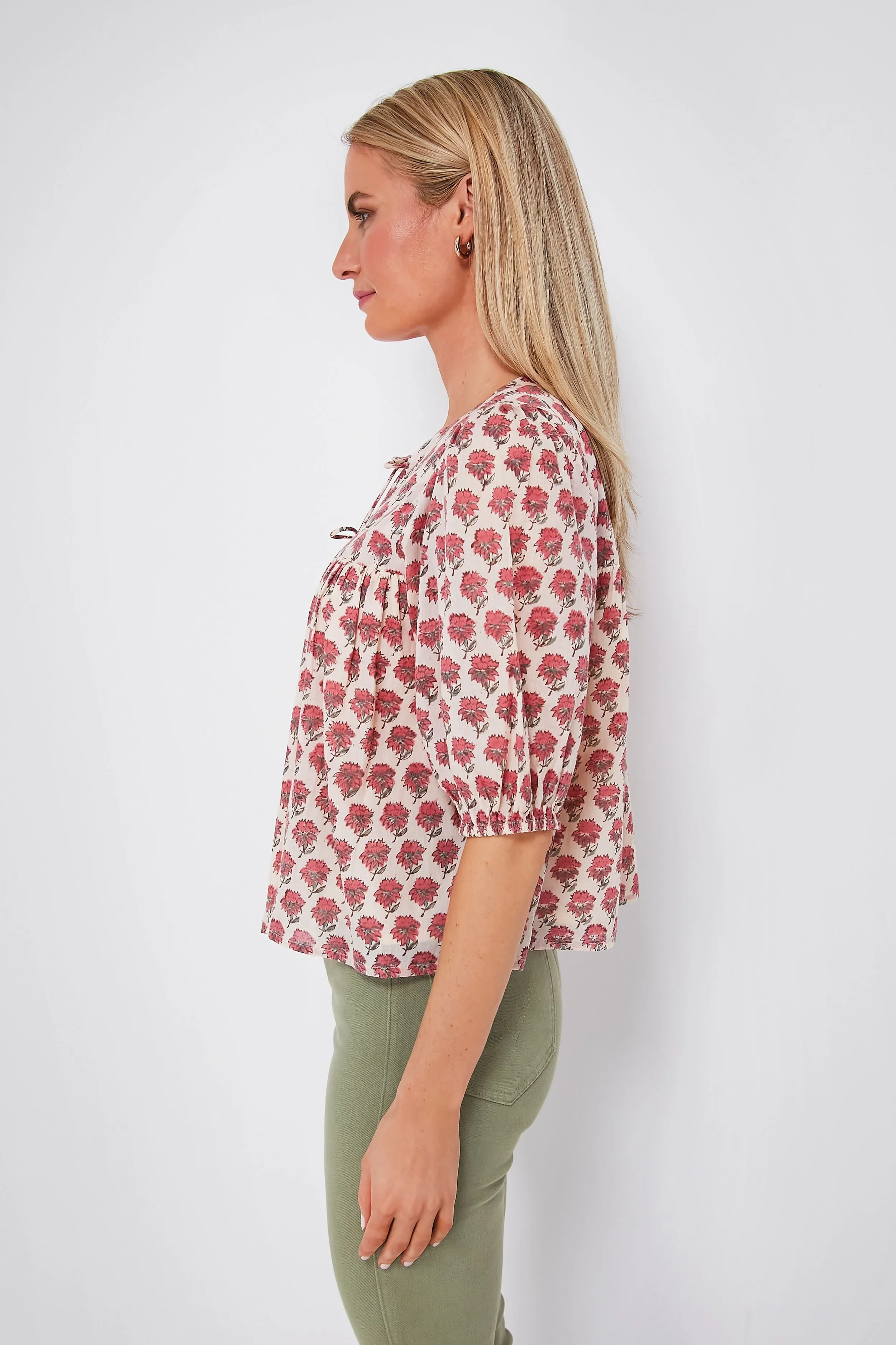 Alma Puff Isla Top sold by Tuckernuck product image thumbnail 3