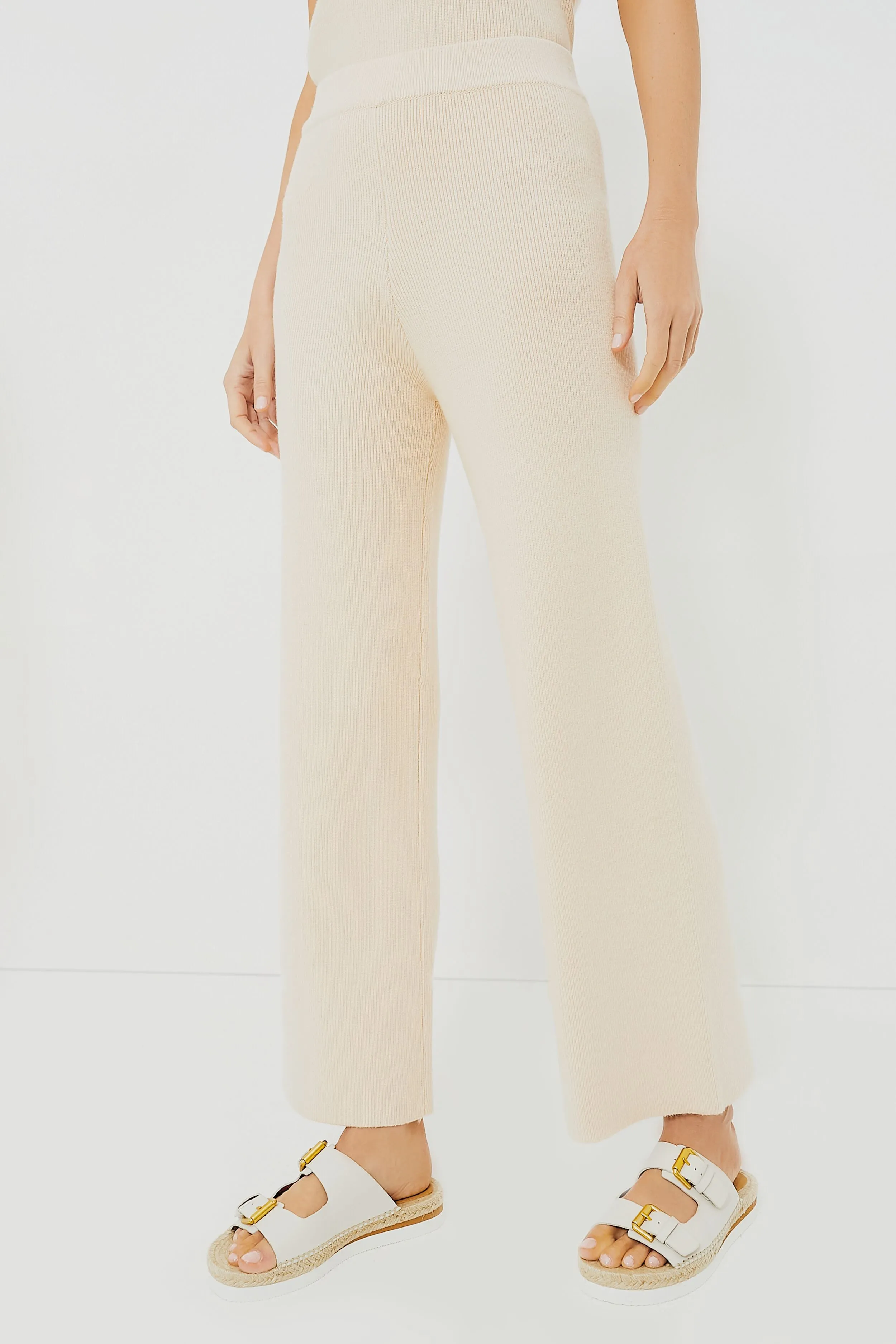 Wide Leg Sundays Knit Pants sold by Tuckernuck