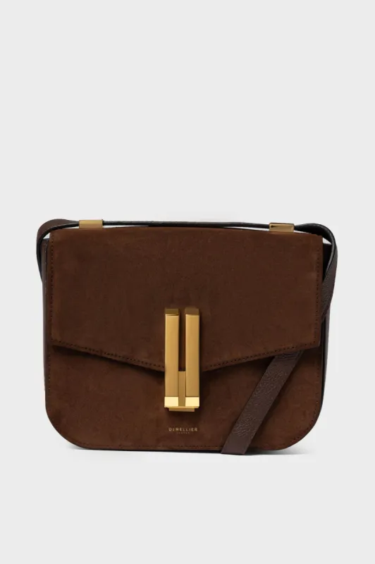 Mocha Suede Vancouver Bag sold by Tuckernuck