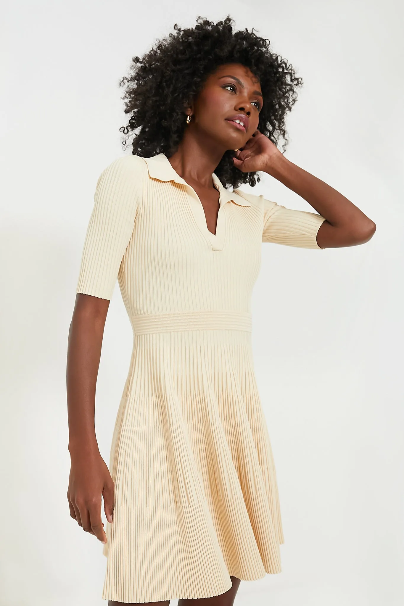 Almond Patricia Polo Mini Dress sold by Tuckernuck product image thumbnail 2