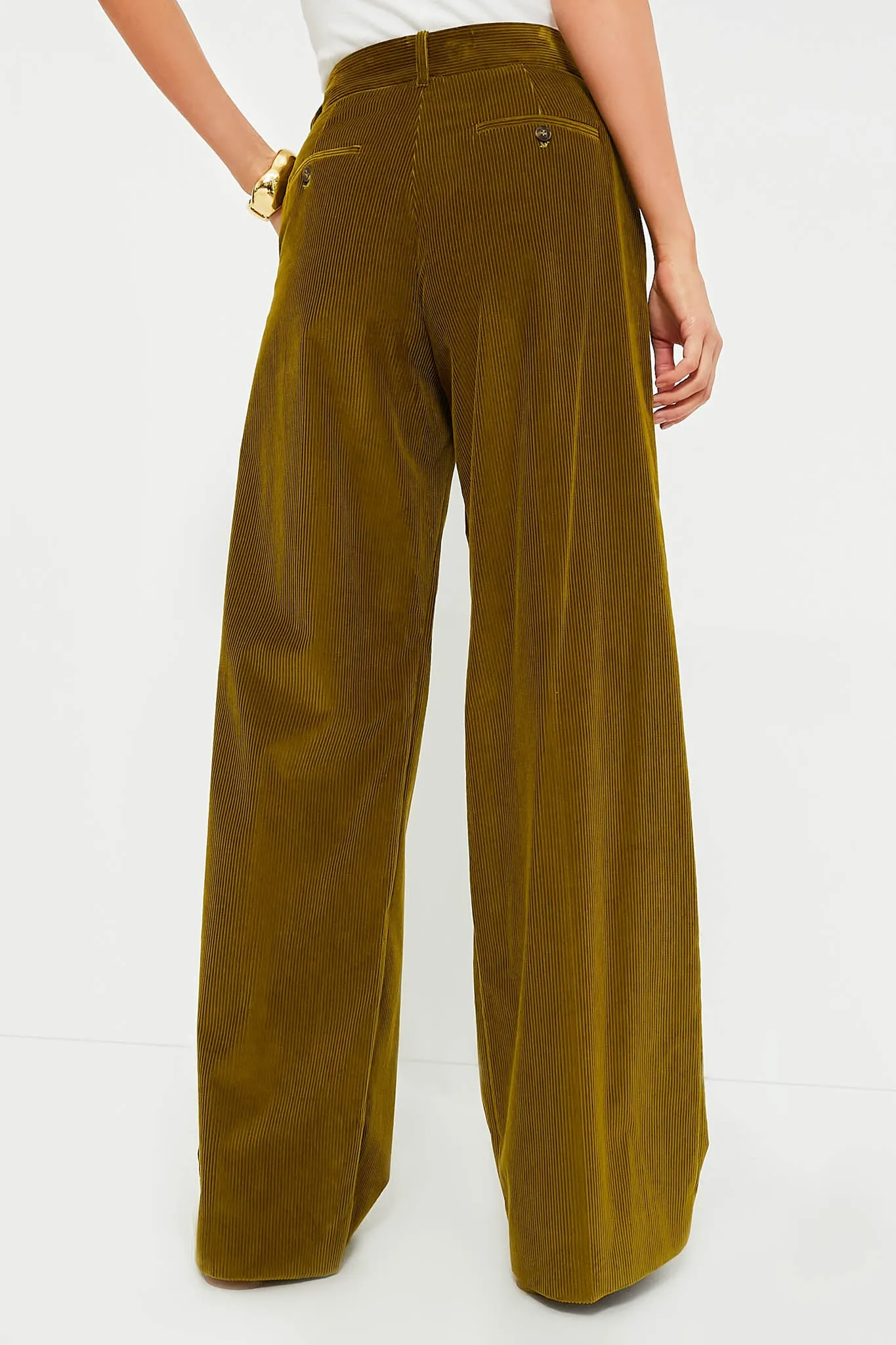 Green Tania Trousers sold by Tuckernuck product image thumbnail 4