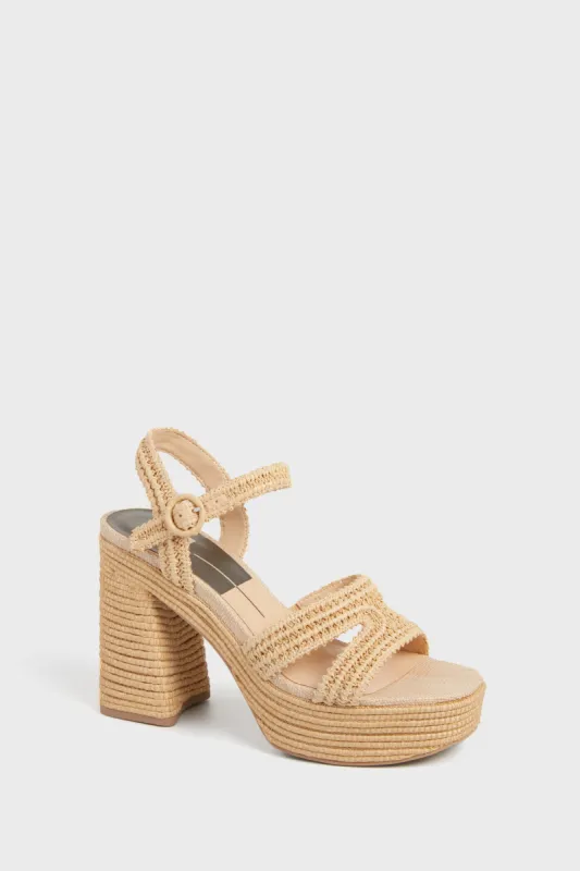 Natural Lacye Heels sold by Tuckernuck