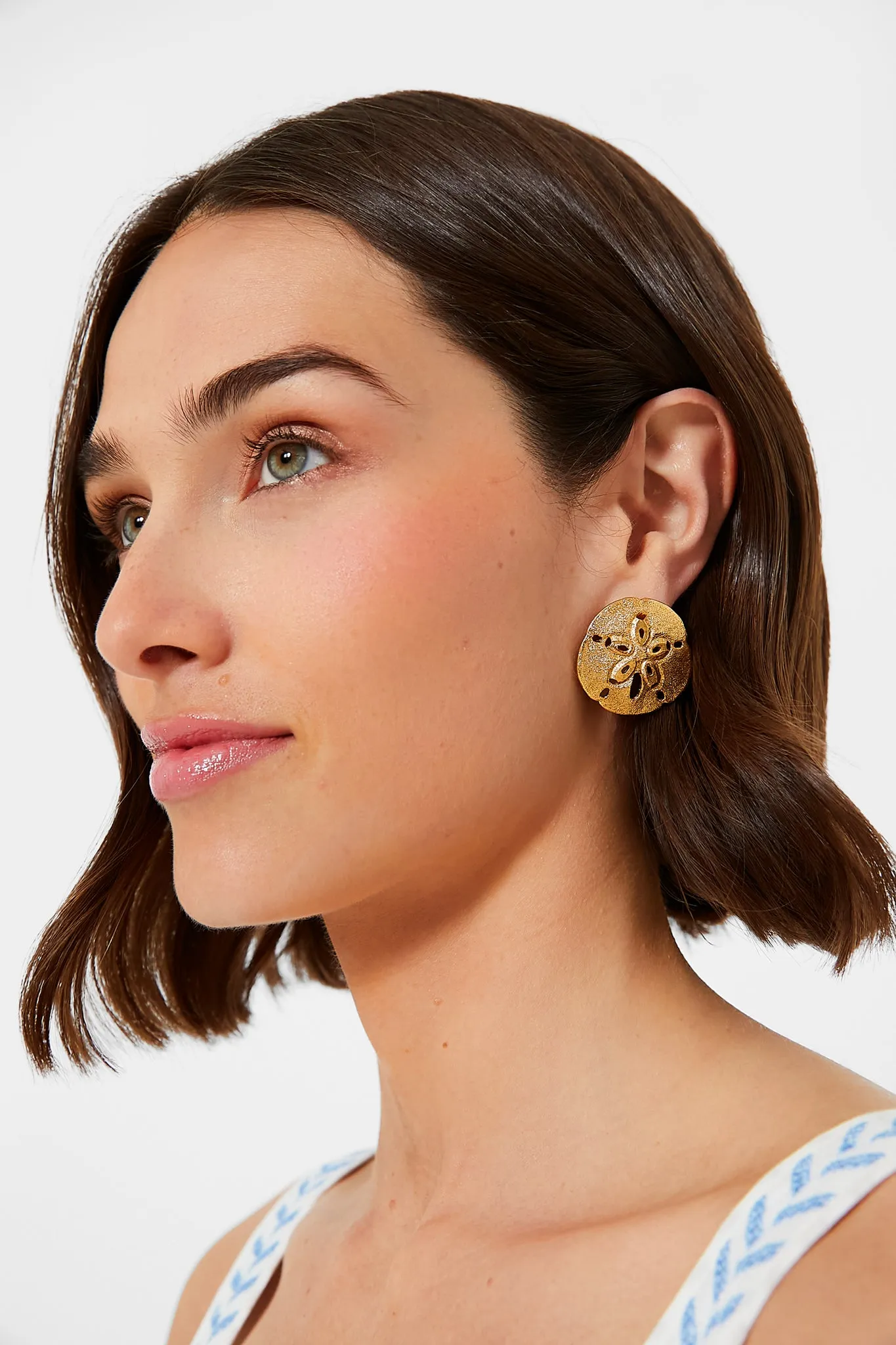 Gold Talay Stud Earrings sold by Tuckernuck product image thumbnail 2