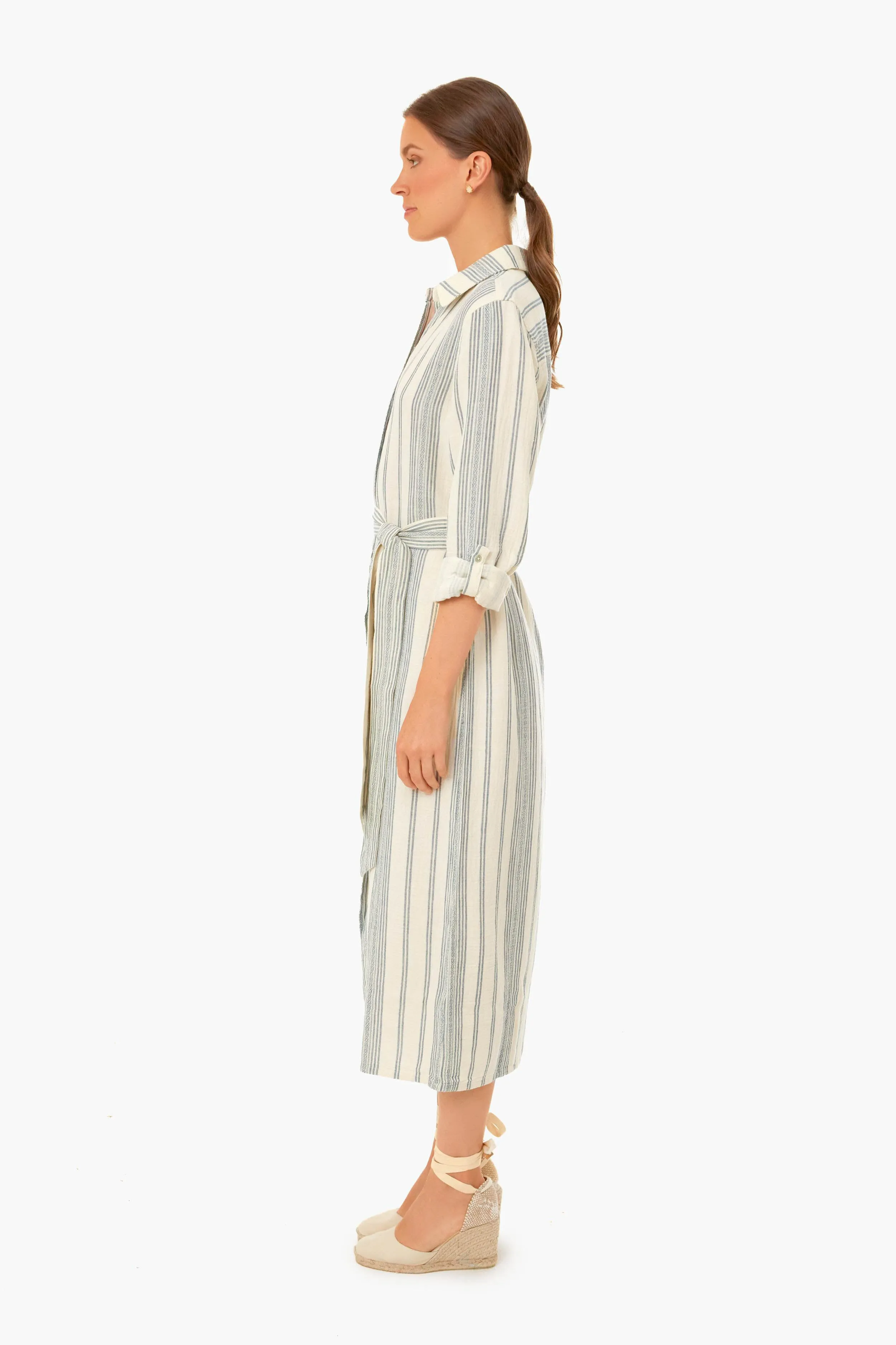 Cream Tidal Wave Dobby Dream Cotton Iris Dress sold by Tuckernuck product image thumbnail 3