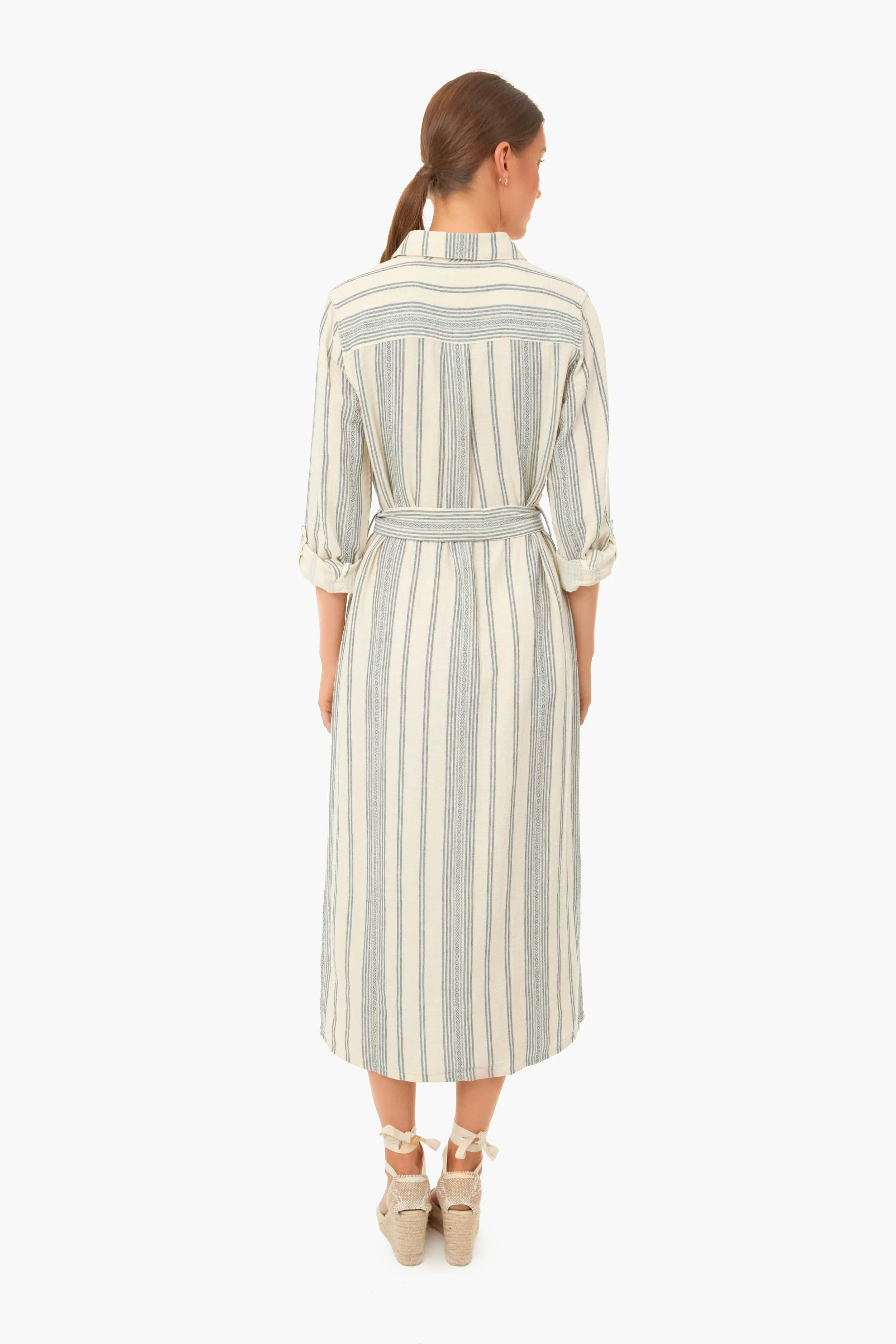 Cream Tidal Wave Dobby Dream Cotton Iris Dress sold by Tuckernuck product image thumbnail 4