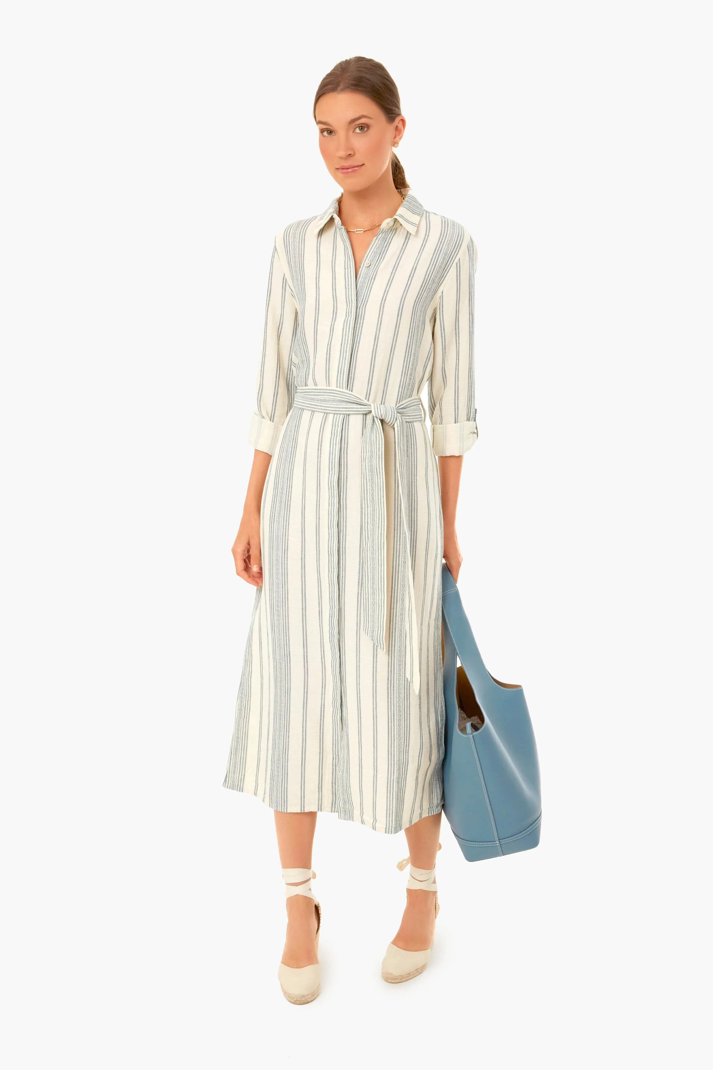 Cream Tidal Wave Dobby Dream Cotton Iris Dress sold by Tuckernuck product image thumbnail 2