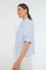 Blue and White Stripe Esti Shirt sold by Tuckernuck