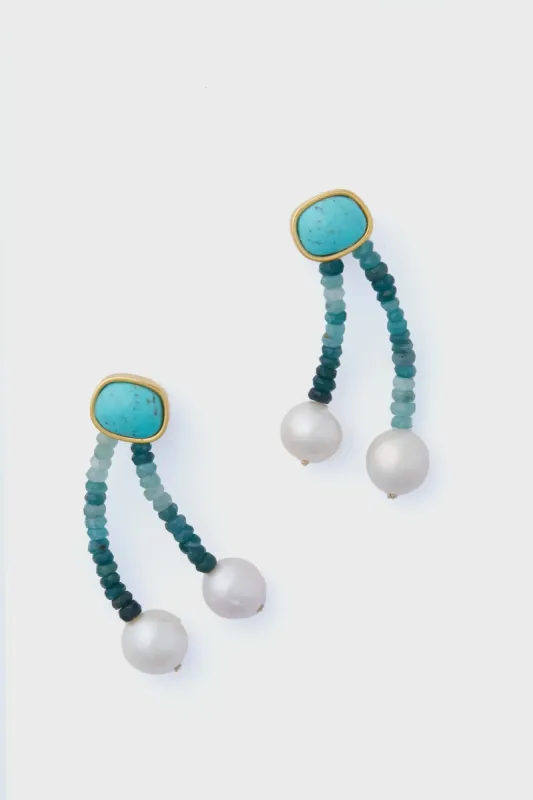 Turquoise Alvar Earrings sold by Tuckernuck