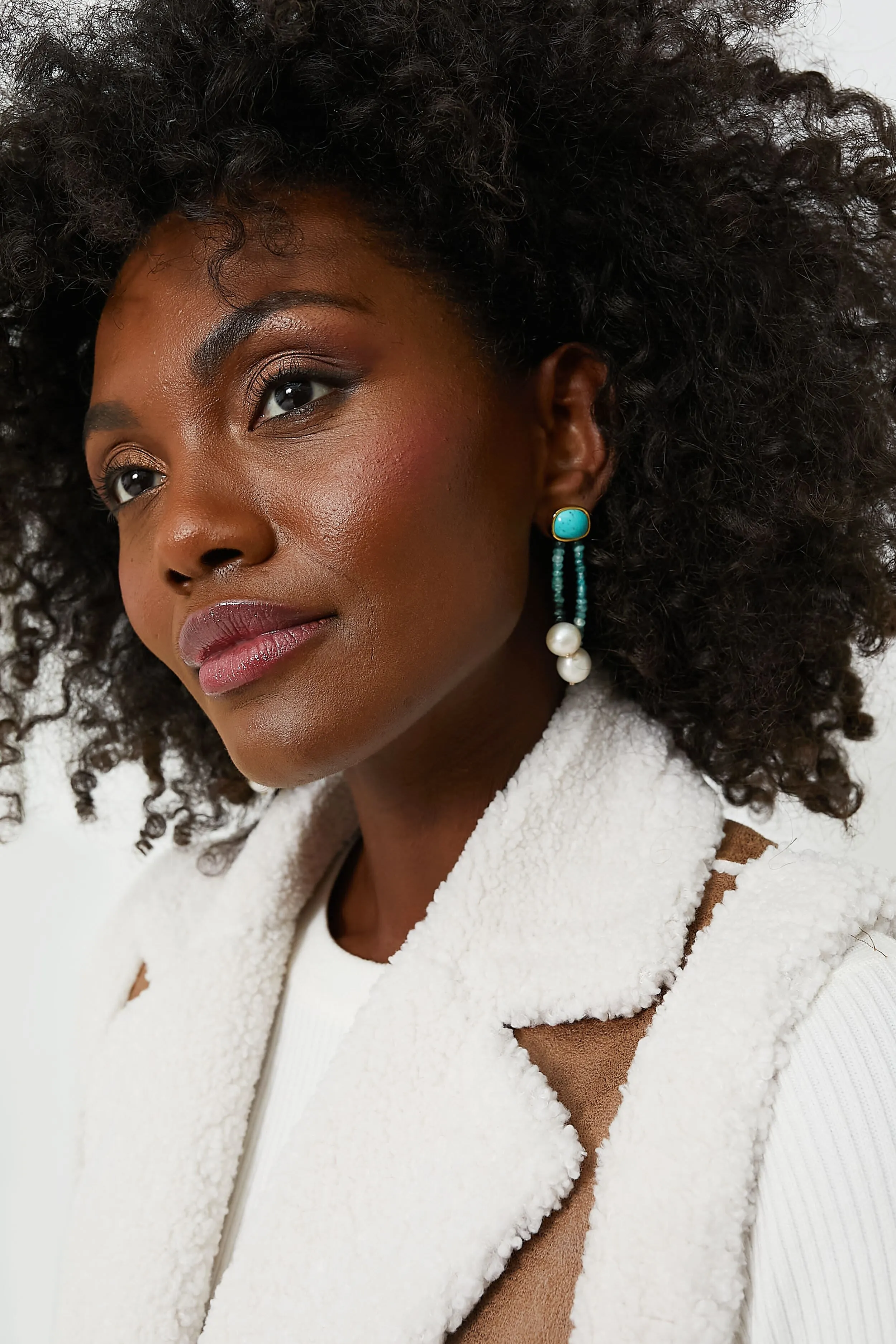 Turquoise Alvar Earrings sold by Tuckernuck product image thumbnail 2