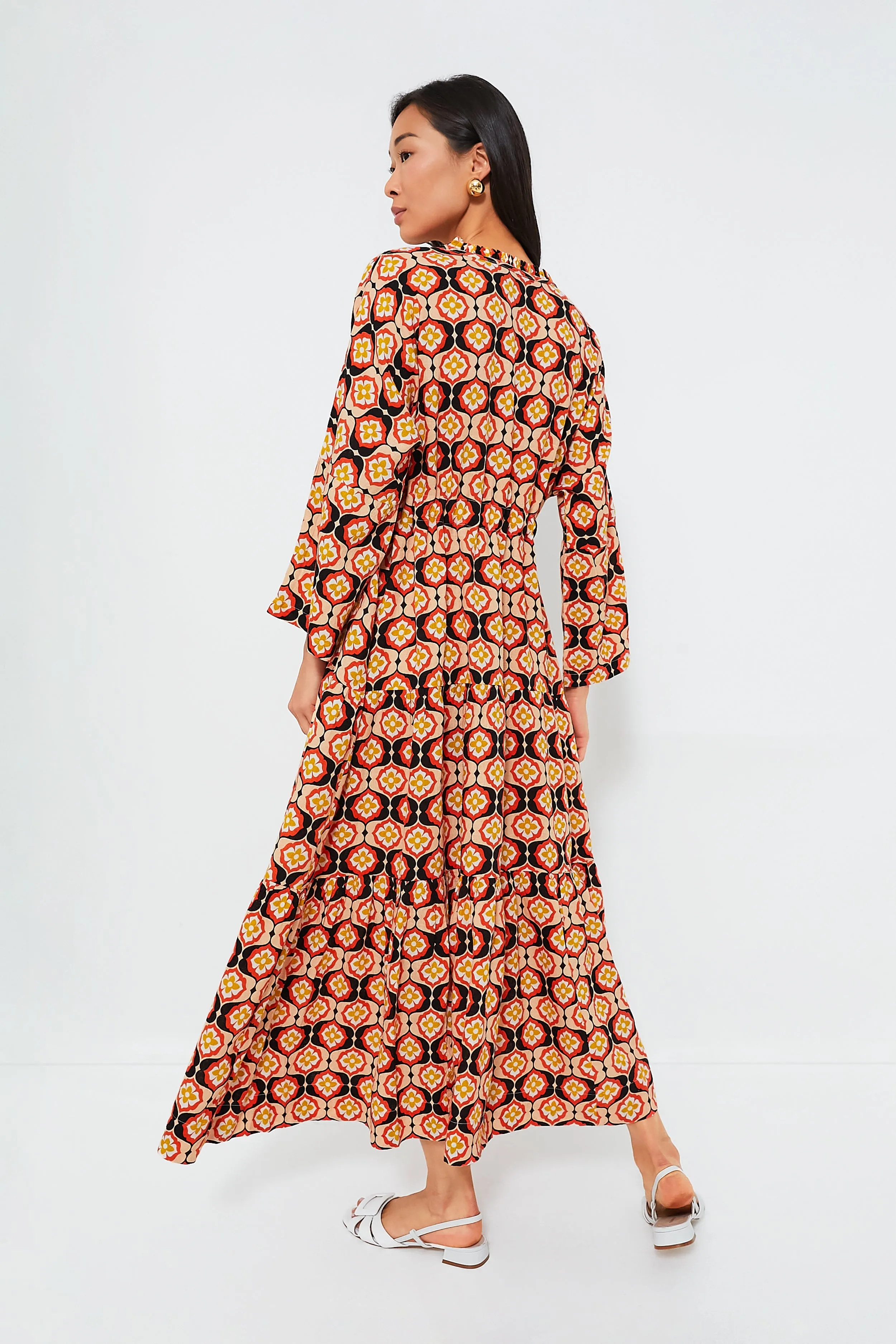 Twiggy Buds Marisol Tie-Waist Caftan sold by Tuckernuck product image thumbnail 4