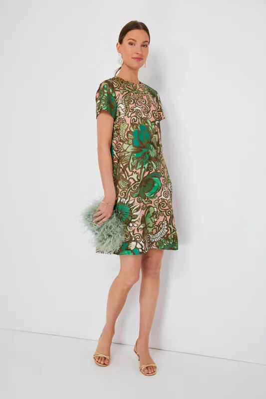 Anemone Pink Mini Swing Dress sold by Tuckernuck