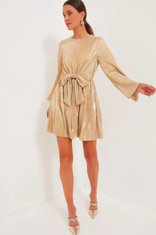 Bell-Sleeved Goldie Mini Dress sold by Tuckernuck