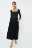 Black Deeda Maxi Dress sold by Tuckernuck