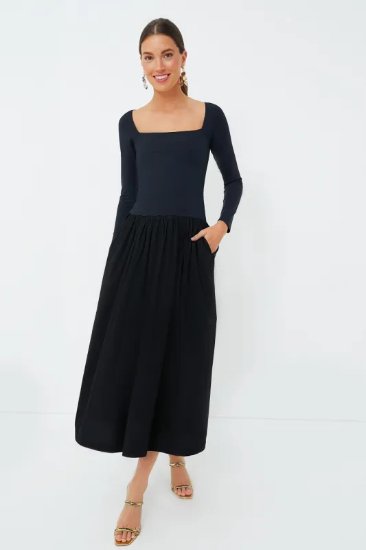 Black Deeda Maxi Dress sold by Tuckernuck