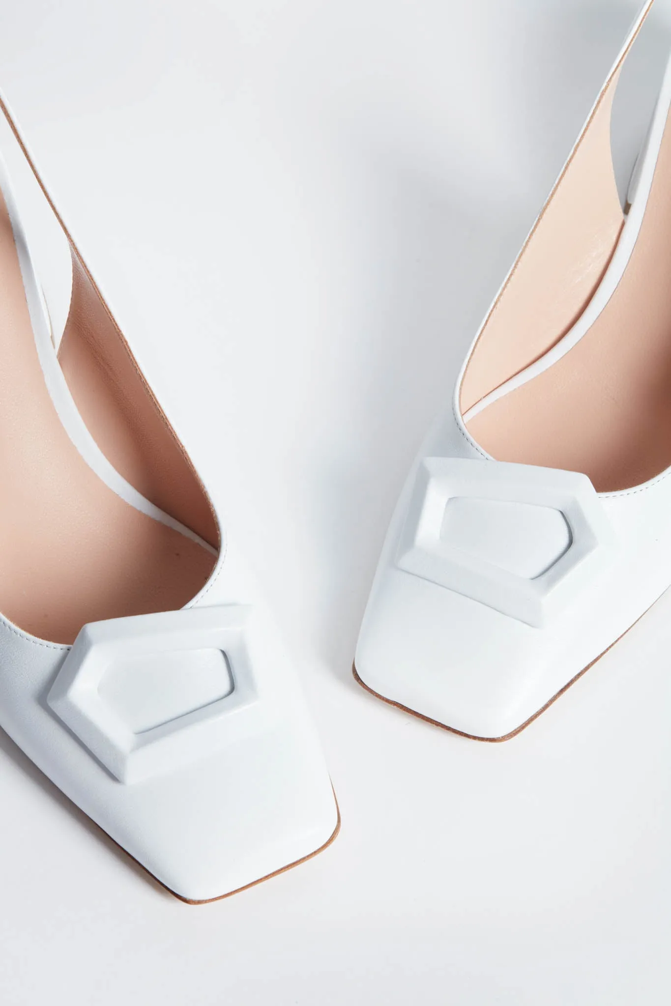 White Naplak Myola Heels sold by Tuckernuck product image thumbnail 5