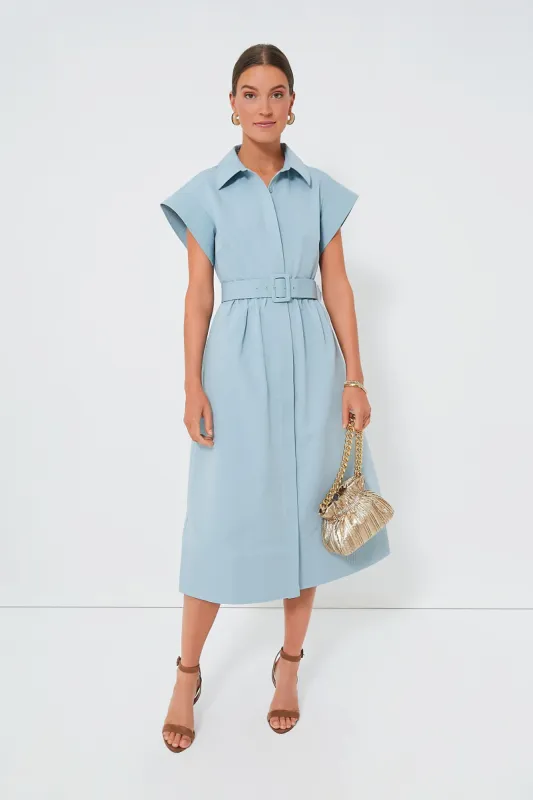 Slate Blue Chloe Dress sold by Tuckernuck