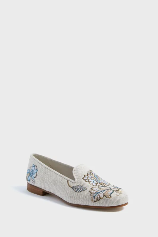 Flax Linen Banyan Loafers sold by Tuckernuck