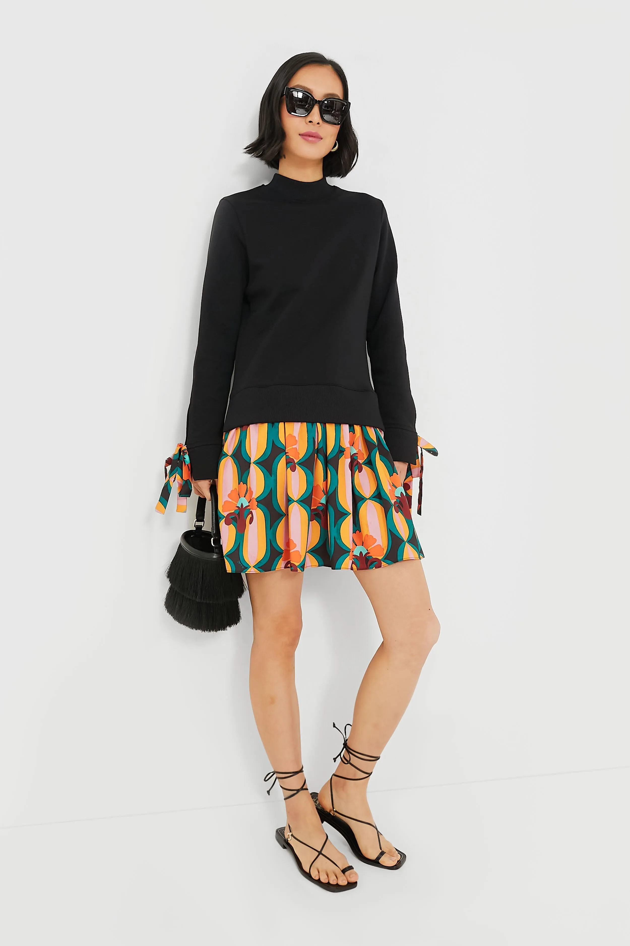 Black Portofino Flat Sandals sold by Tuckernuck product image thumbnail 4