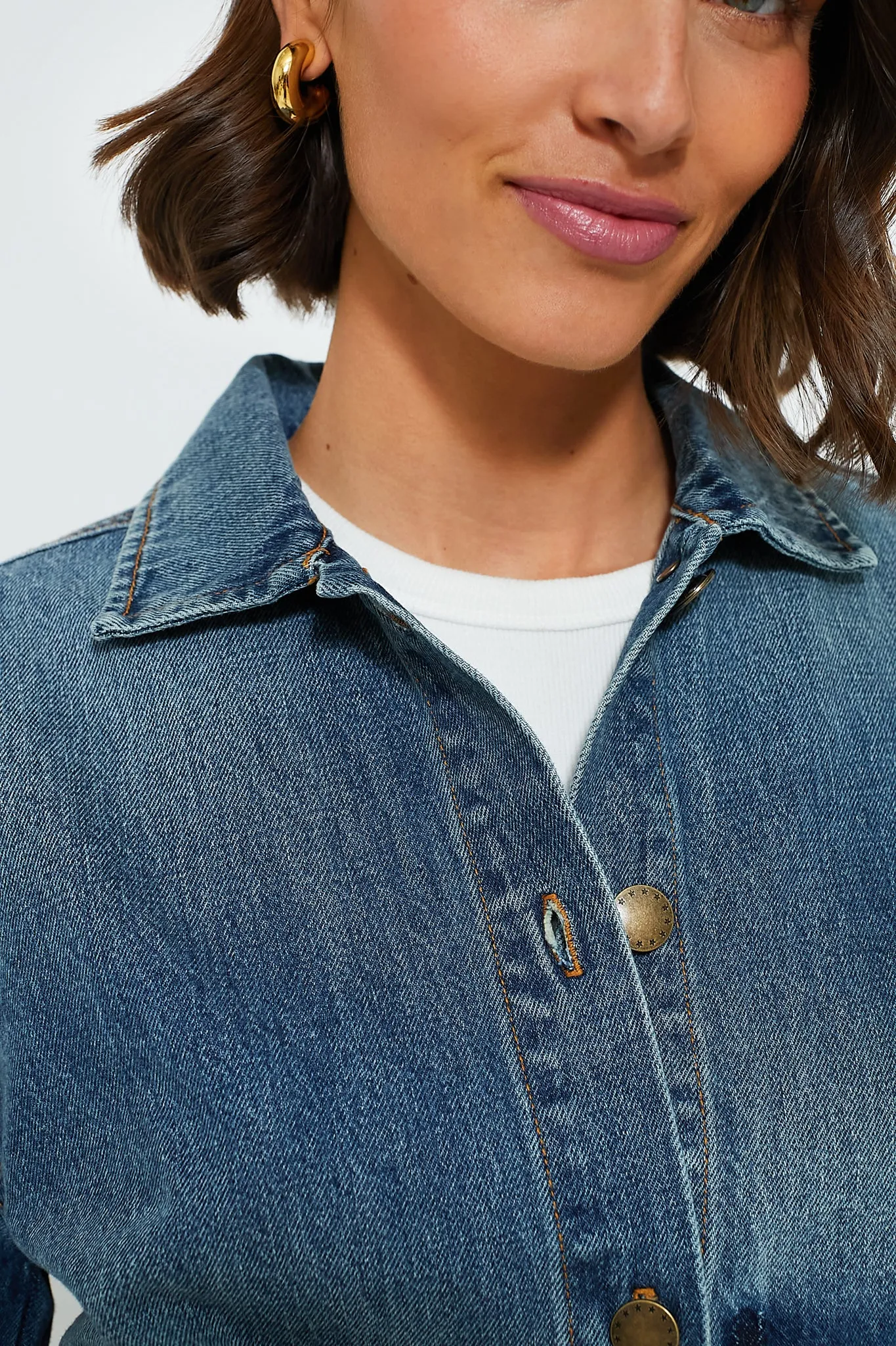 Road House Wash The Blouson Sleeve Chore Jacket sold by Tuckernuck product image thumbnail 5