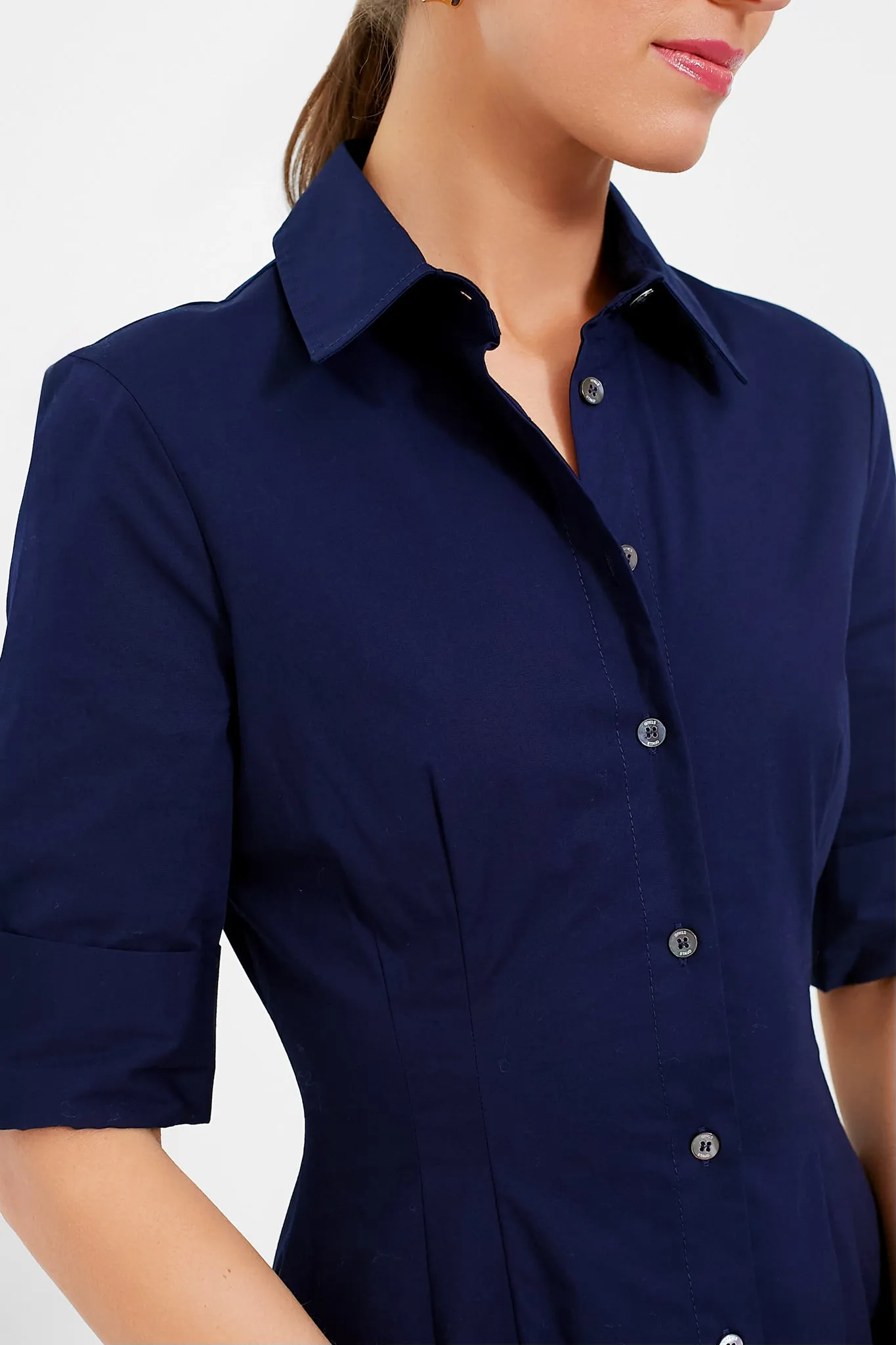 Navy Joan Maxi Dress sold by Tuckernuck product image thumbnail 5