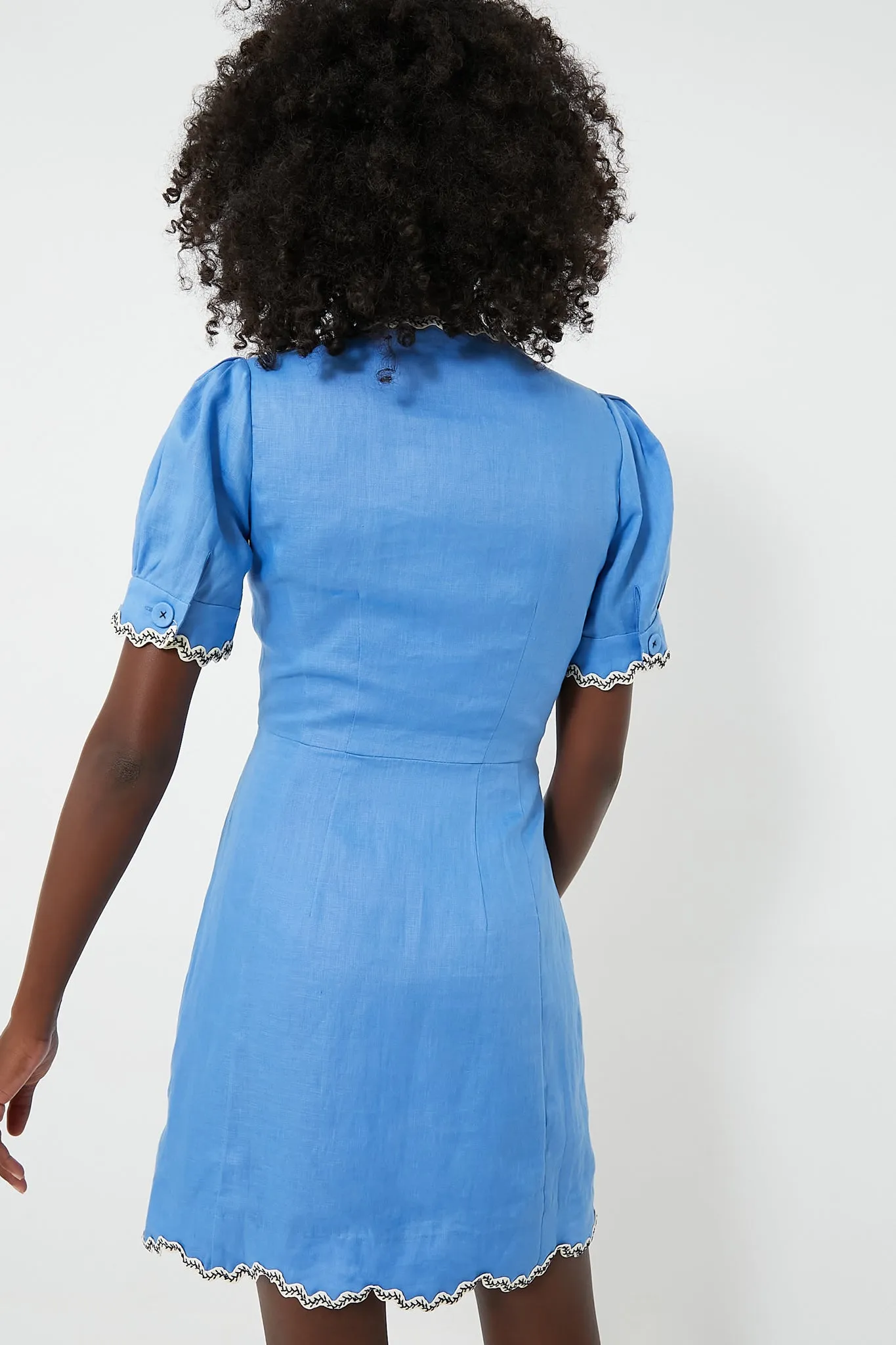 Peri Blue Marlee Dress sold by Tuckernuck product image thumbnail 4