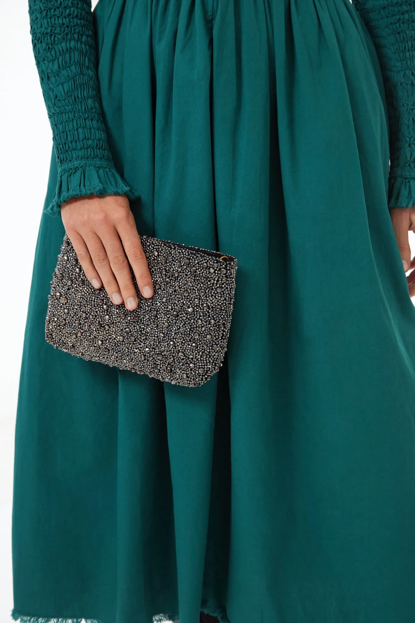 Hematite Beaded Estelle Bag sold by Tuckernuck product image thumbnail 2