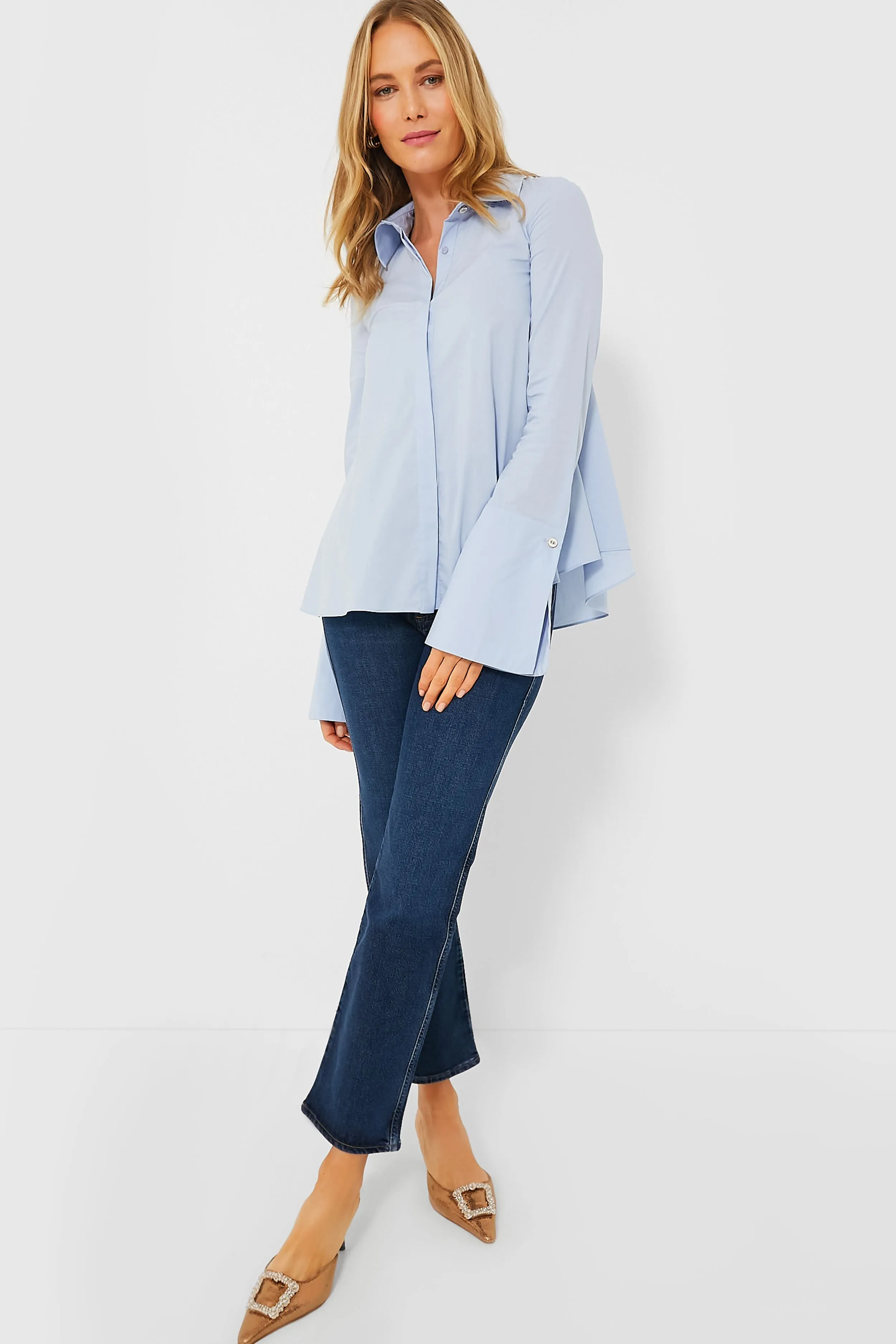 French Blue Verena Top sold by Tuckernuck product image thumbnail 2