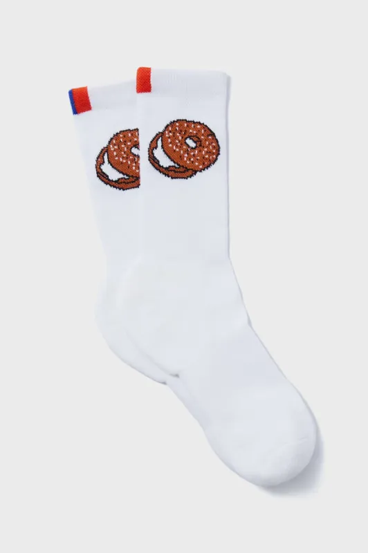 The Bagel Socks sold by Tuckernuck