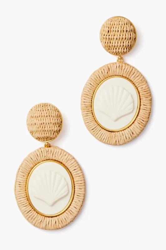 Raffia Rowen Earrings sold by Tuckernuck