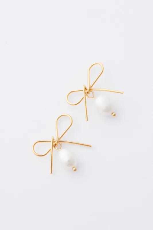 Gold Missy Earrings sold by Tuckernuck