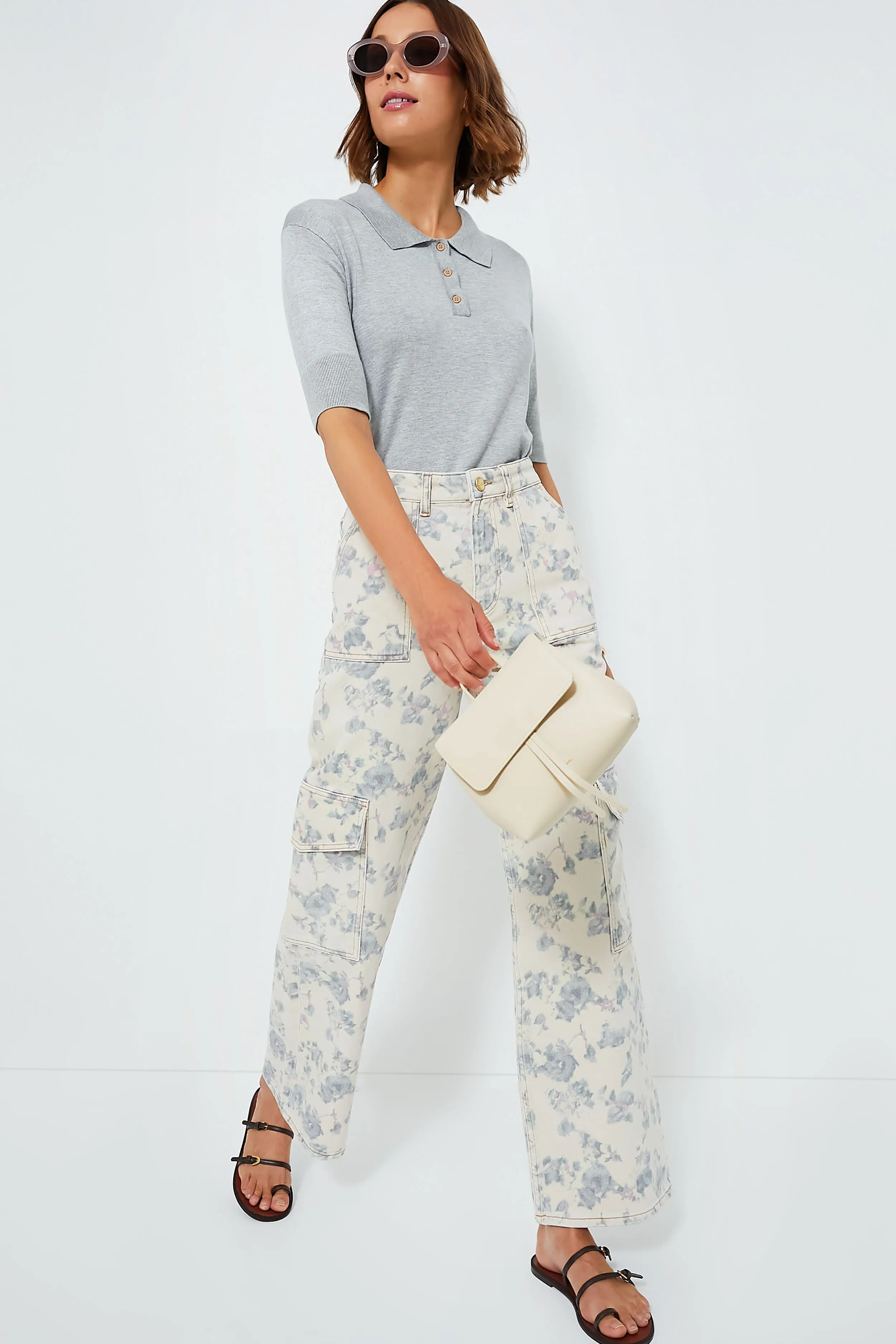 Tofu Print Denim Angi Cargo Pant sold by Tuckernuck product image thumbnail 2