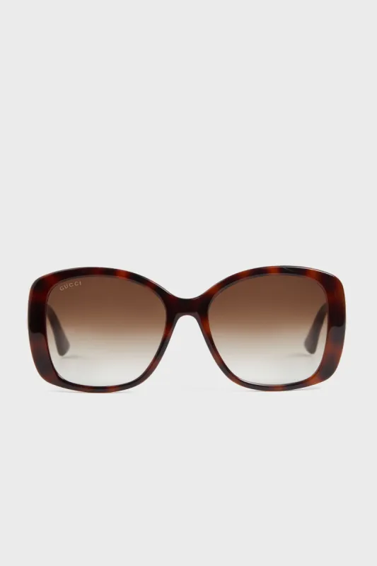 Havana Square Frame Sunglasses sold by Tuckernuck