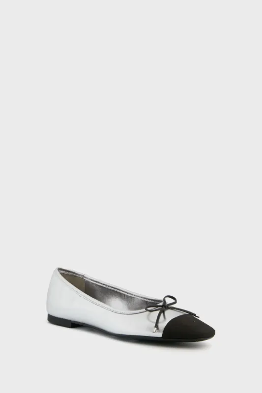 Silver Arissa Casual Flats sold by Tuckernuck