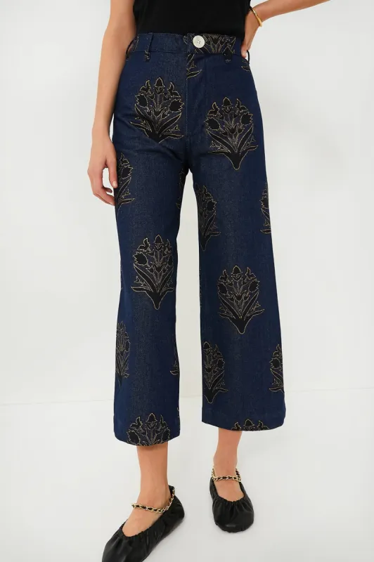 Palladio Denim Disco Pants sold by Tuckernuck