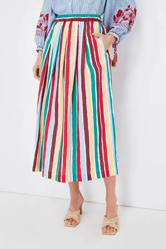 Bright Yellow Cannes Skirt sold by Tuckernuck