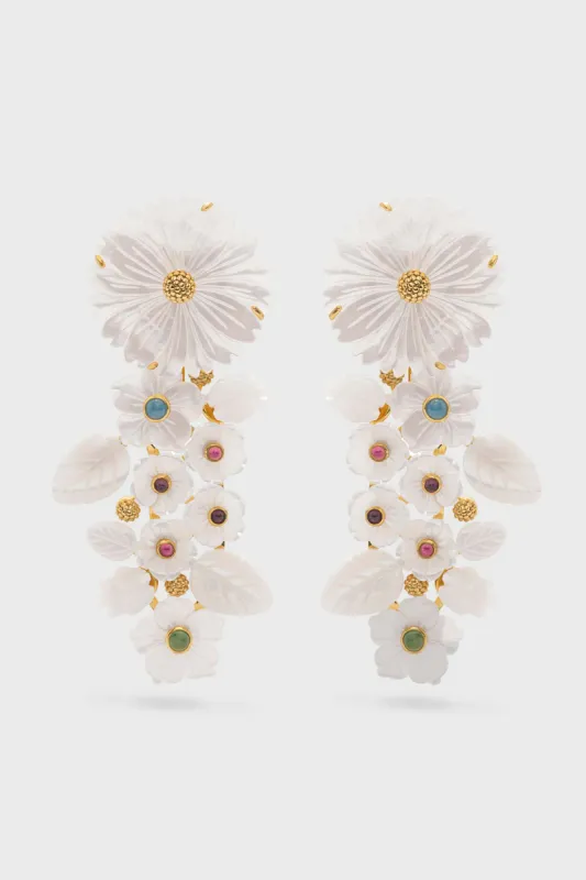 Mermaid Garden Convertible Statement Earrings sold by Tuckernuck