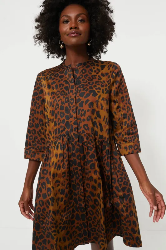 Leopard Royal Shirt Dress sold by Tuckernuck