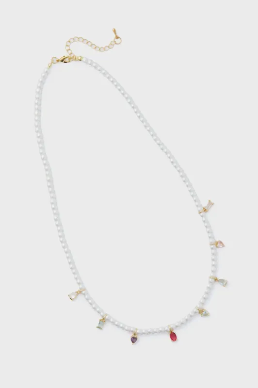 Multi Coralie Necklace sold by Tuckernuck