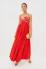 Exclusive Red Fish Top Maxi Dress sold by Tuckernuck
