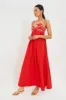 Exclusive Red Fish Top Maxi Dress sold by Tuckernuck