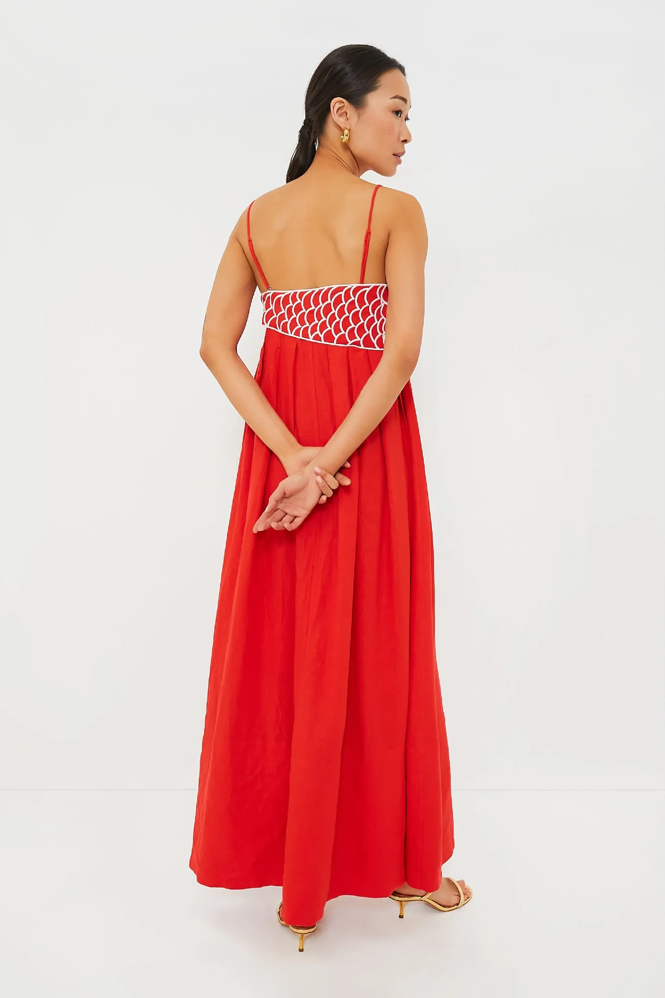 Exclusive Red Fish Top Maxi Dress sold by Tuckernuck product image thumbnail 5