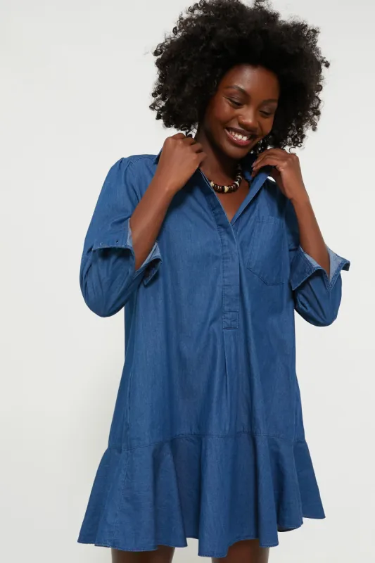 Lightweight Denim Callahan Shirt Dress sold by Tuckernuck