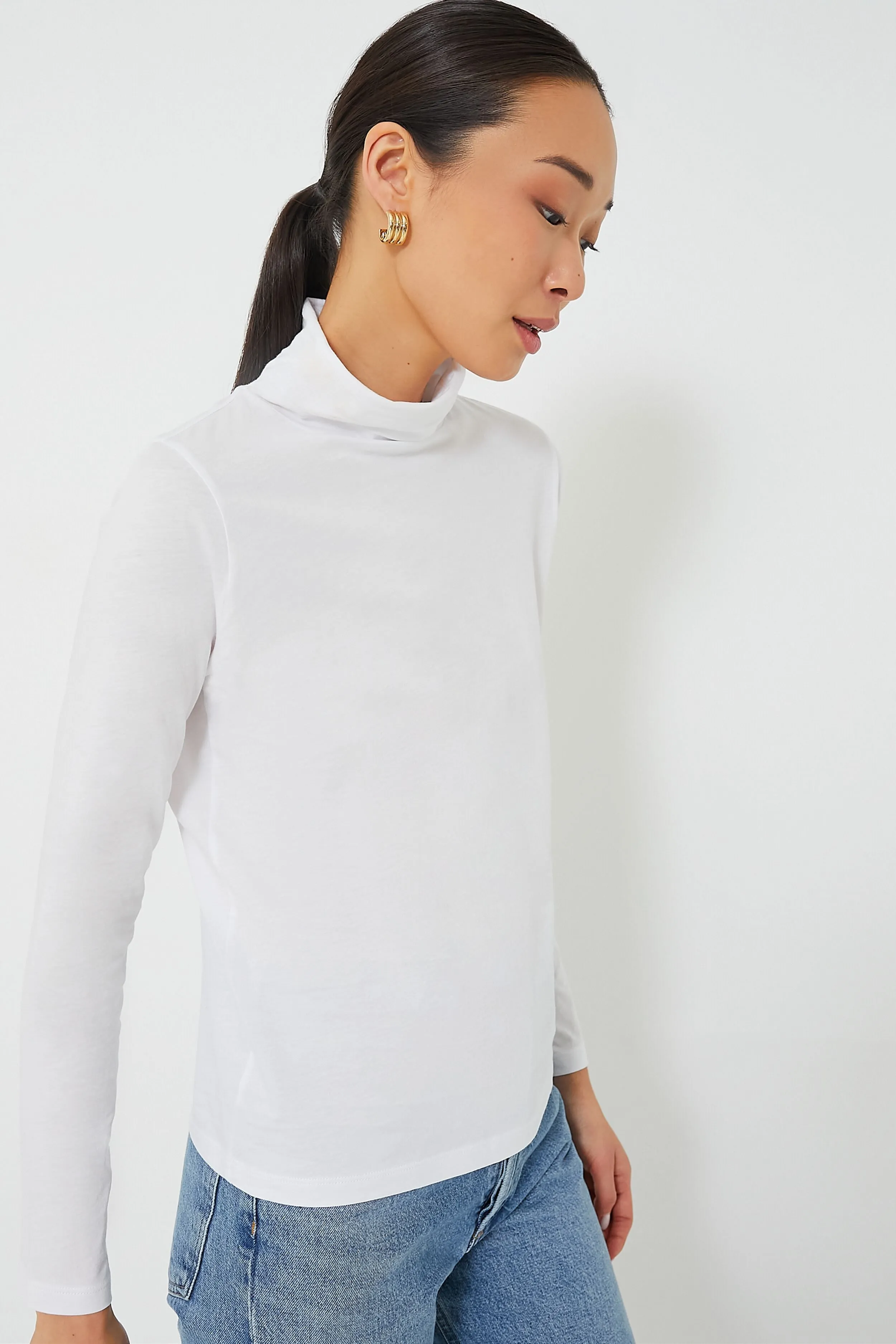 Clean Jersey Turtleneck sold by Tuckernuck product image thumbnail 3